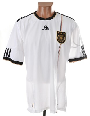GERMANY 2010/2011 HOME FOOTBALL SHIRT ADIDAS SIZE L ADULT