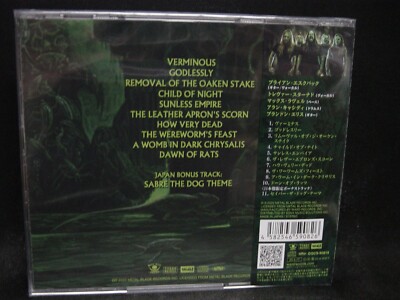 THE BLACK DAHLIA MURDER Verminous + 1 JAPAN CD Arsis Despised Icon