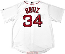 David Ortiz Signed Boston Red Sox Replica Jersey Inscribed Boston Strong TRISTAR