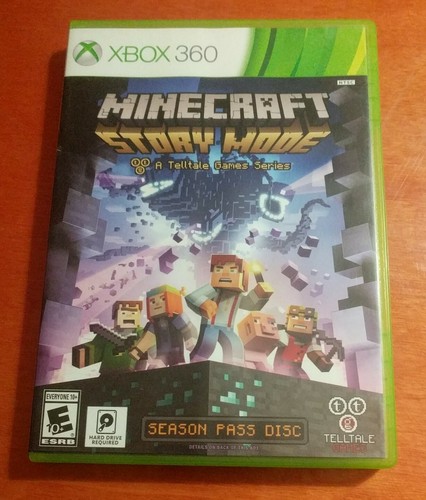 Minecraft Story Mode Season Pass Disc Microsoft Xbox 360 Telltale Games Mojang Ebay