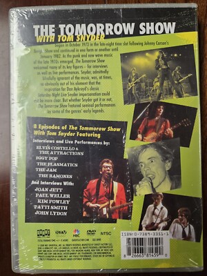 その他 Tomorrow Show With Tom Snyder: Punk &amp; New Wave [DVD] Amazon.com: The Tomorrow Show - Punk & New Wave : The
