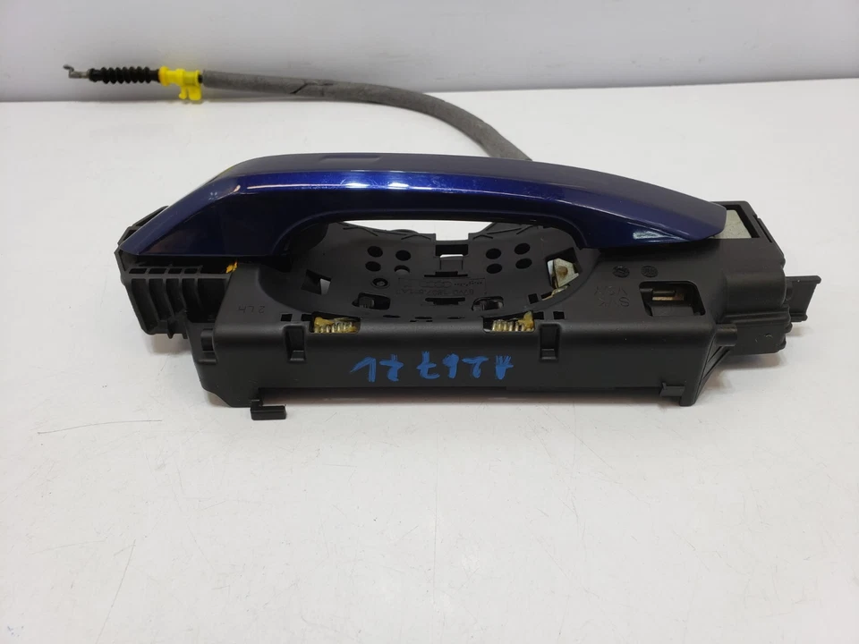 ✅ Soporte de manija exterior de puerta trasera izquierda azul para Audi S5 2017-2024 OEM Foto 3 de 4