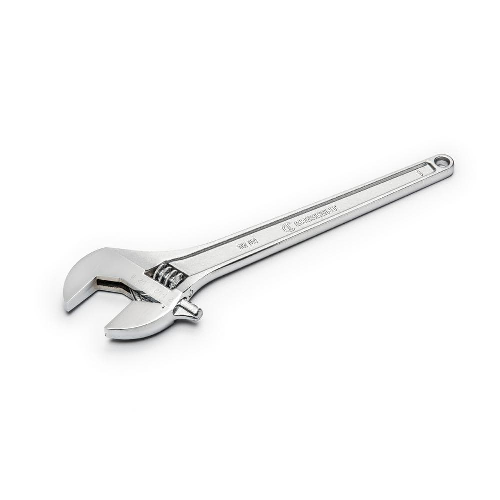 Crescent 18 Inch Adjustable Wrench Mechanics Hand Tool Steel Chrome