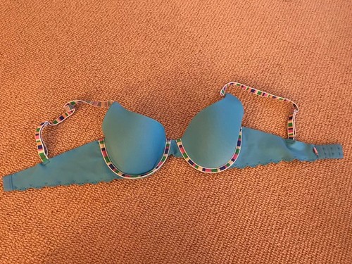 Jasmine & Ginger Blue Colored Bra, 34C Gently Used | eBay