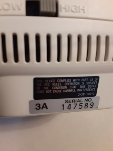 Sony Dream Machine ICF-C112 White AM/FM Radio Alarm Clock *Tested* - Picture 9 of 11