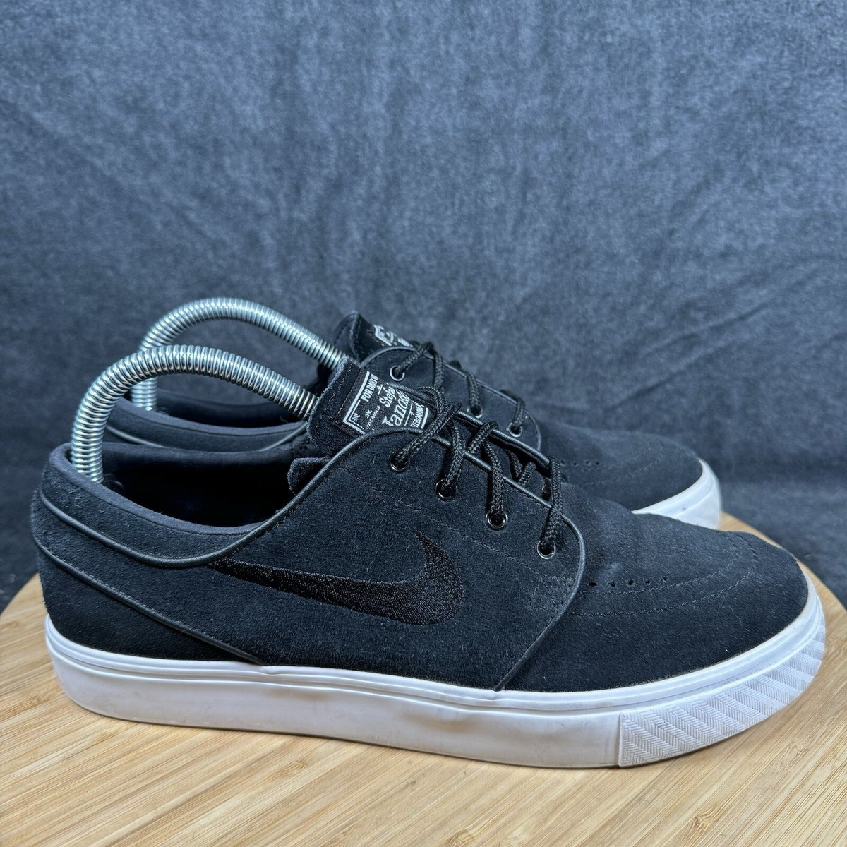Nike SB Zoom Stefan Janoski Shoes Sneaker Black Women's Size