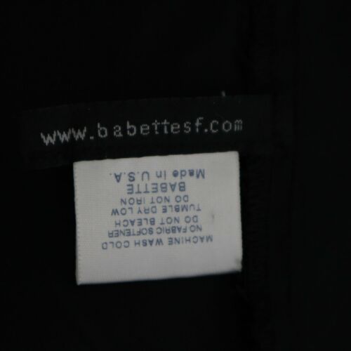 Babette SF Jacket Womens S Small Black Snap Front Lightweight Lagenlook Artsy - Picture 10 of 10