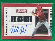 2019 Contenders Draft Picks Baseball Will Wilson Prospect Ticket /99 Auto NCSU