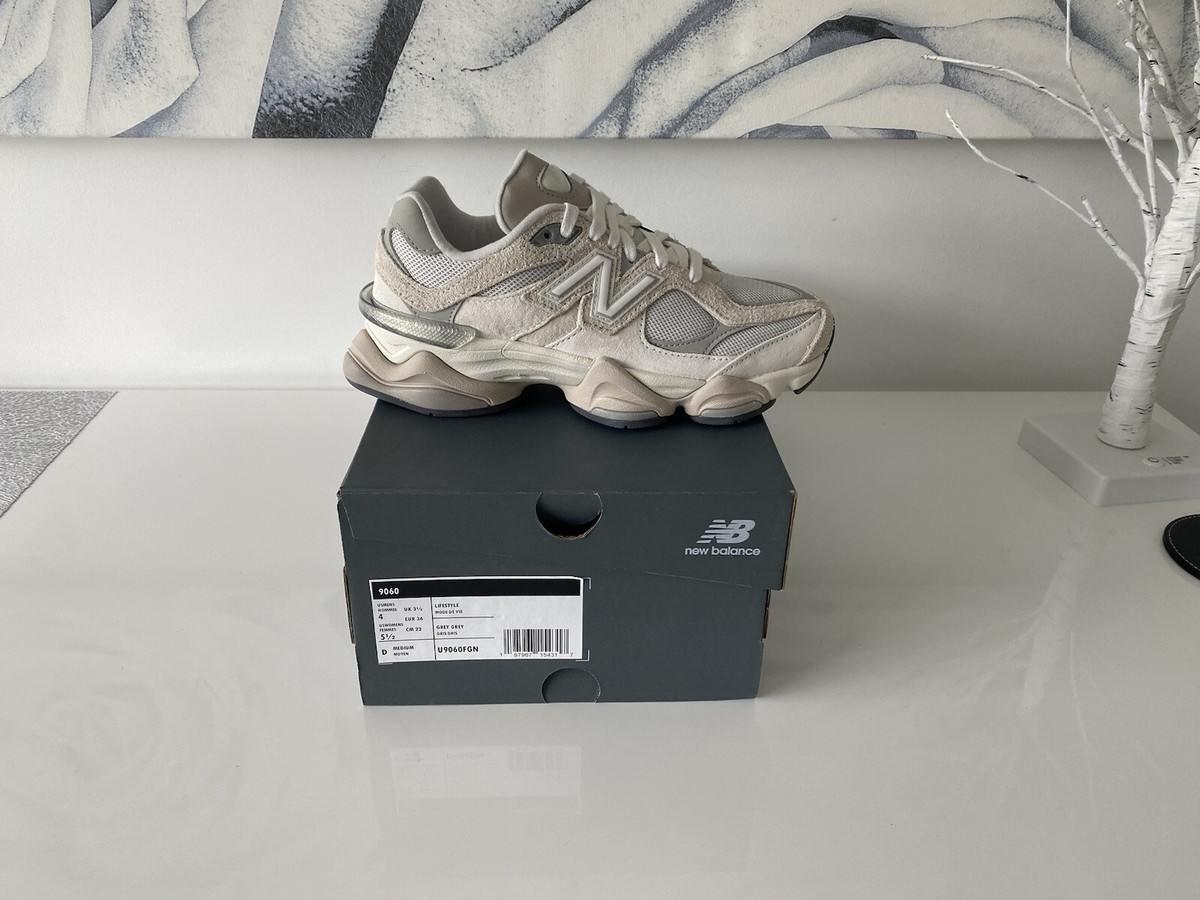 New Balance 9060 Grey Suede U9060FGN Women Men Size RARE 5.5