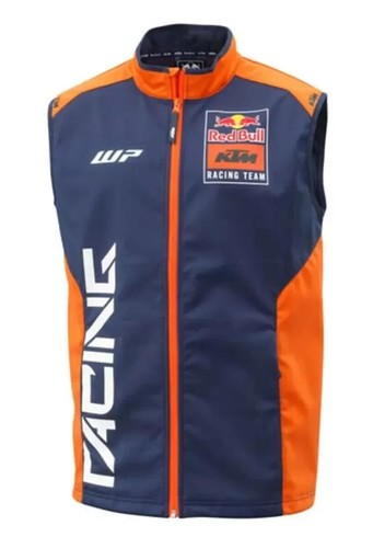 Chaleco Equipo KTM Azul Naranja Carrera Réplica Adulto 2XL SBR CLS - Imagen 4 de 8