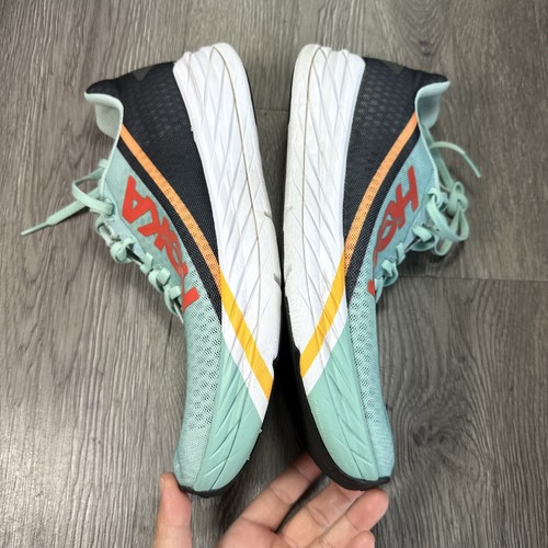 Hoka One One Mens Rocket X Carbon Blue Race Running Shoes Size 11.5 1113532 EBBC - Picture 3 of 9
