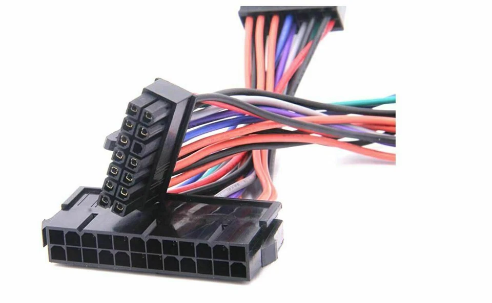 24Pins to 14Pin PSU Main Power Supply ATX Adapter Cable for Lenovo Q77 B75 A7 SE - Image 3 of 4