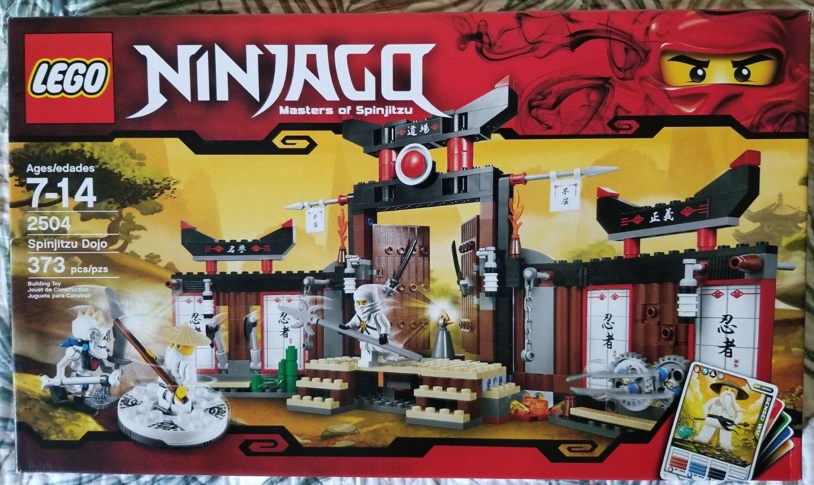 LEGO 2504 Ninjago Spinjitzu Dojo - Used - 100% Complete