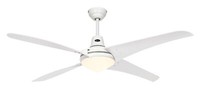 Deckenventilator Fernbedienung Leuchte Decken LüFter Lampe Mirage Weiß 142 Cm