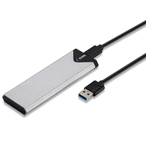 M.2NGFF SSD zu USB 3.0 externes Solid State Drive Converter Adapter Gehäuse - Afbeelding 4 van 6