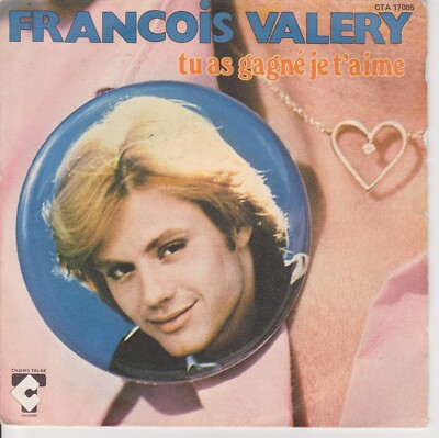 FRANCOIS VALÉRY TASCHE NUR DU HAST GEWONNEN ICH LIEBE DICH 7''SP45T VERSAND ZUM SELBSTKOSTENPREIS