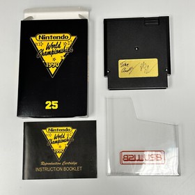 NES NWC WORLD CHAMPIONSHIPS 1990 SIGNED THOR AACKERLUND RETROUSB