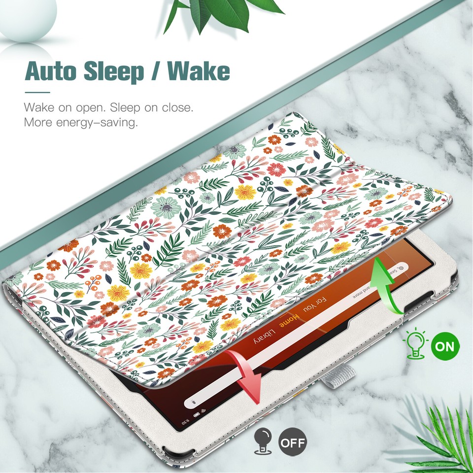 For New Amazon Fire HD 10 10.1 Inch Tablet 11th Gen 2021 Slim Case Cover Stand E - Foto 6