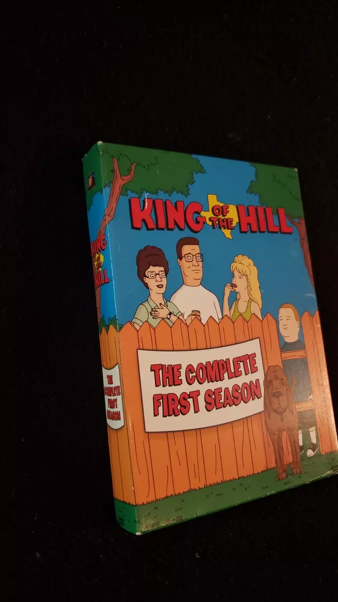 KING OF THE HILL  COMPLETE FIRST SEASON! 3 DVD SET W/ OUTER BOX