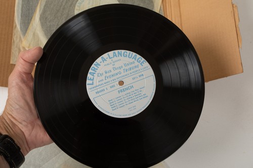 Learn a Language Französischkurs (O4L) 10" Schallplattenset San Diego Tribune Vinyl 33 U/min - Bild 6 von 12