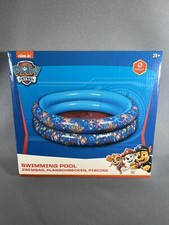 Paw Patrol Nick Jr. Inflatable Swimming Pool 102 cm Play Pool Outdoor - New