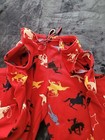 Mossimo Men Sleepwear  Red Pajama Pants Horse Allover Print Pockets X-Large Good — photo 5