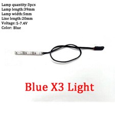 LED Flash Police Light for RC Car 1/10 Crawler Drift 1/14 Tamiya Truck 1/24 1/18