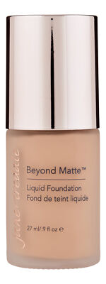 Jane Iredale Beyond Matte Liquid Foundation M6 Medium w/ Peach Gold Undertones.