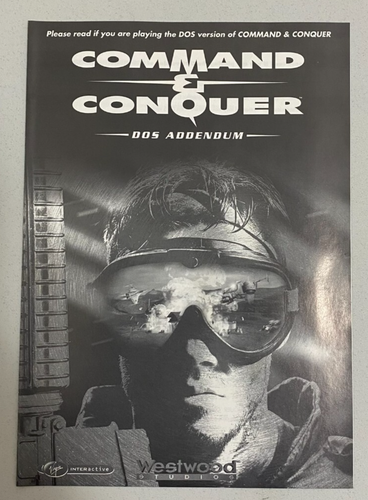 Command & Conquer and Covert Operations Westwood Virgin PC CD-ROM Big Box 1997 - Picture 5 of 8