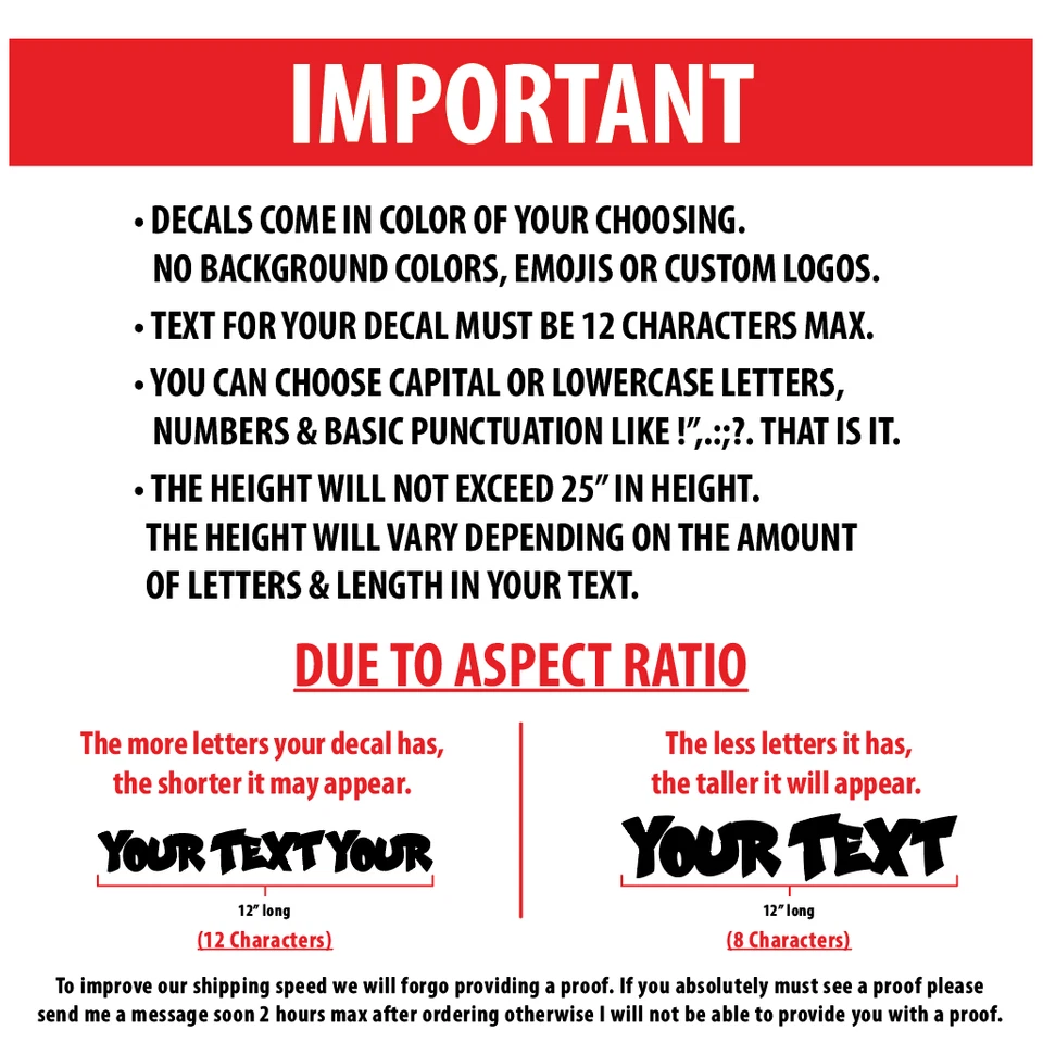 Adesivo personalizado de vinil graffiti nome adesivo janela de carro frasco copo - Imagem 4 de 4