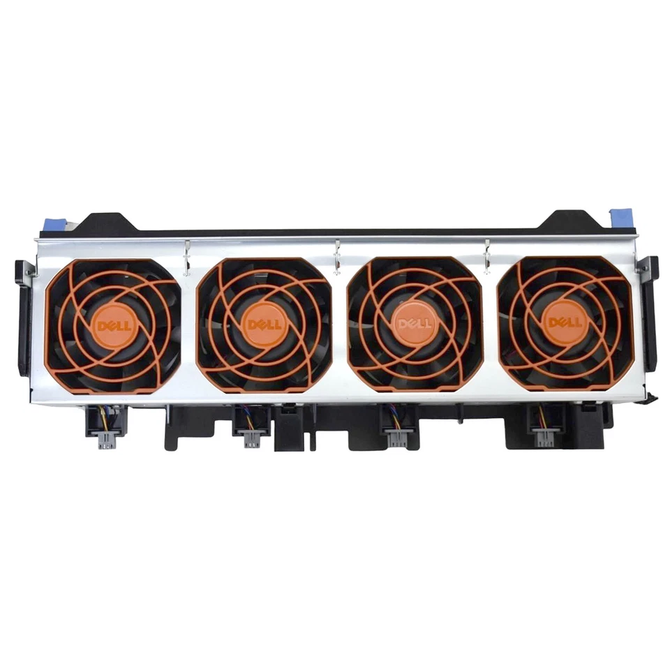 Dell PowerEdge T640 Server GPU Cooling 12V 4-Fan Cage Assembly 6KK42 NR6CV - Image 4 of 4