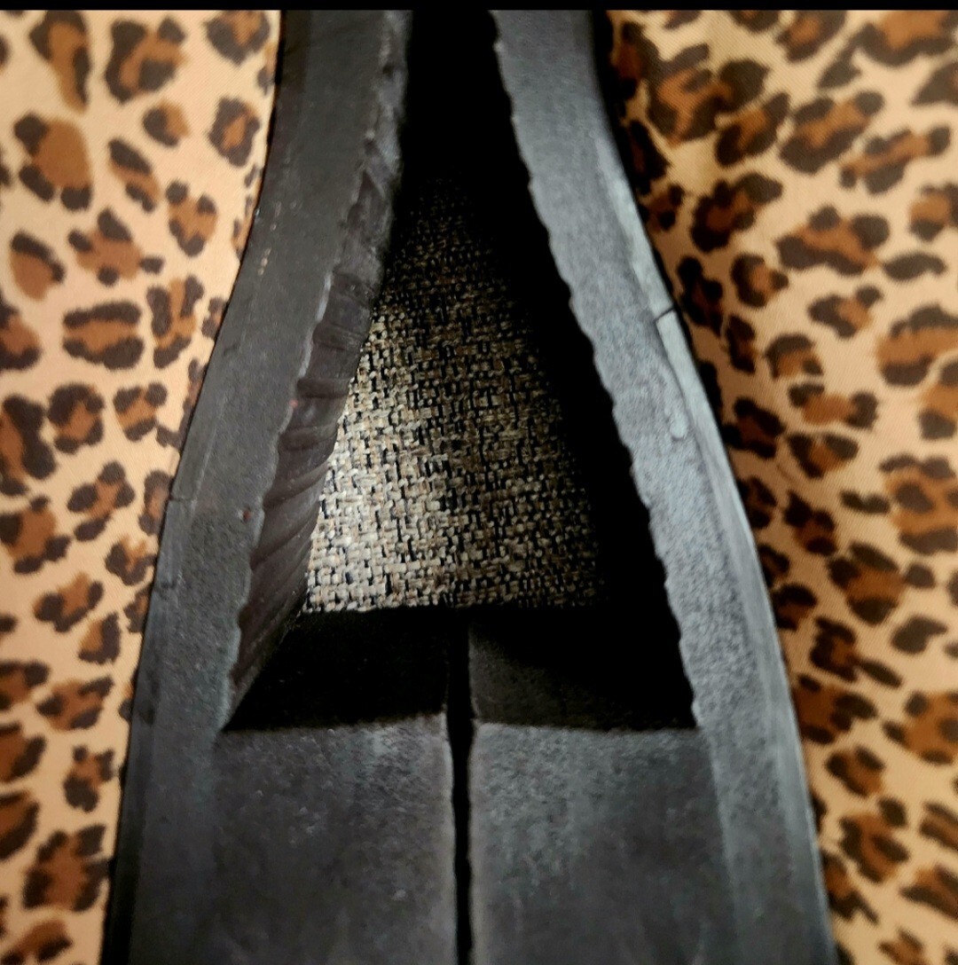 靴 Bottega Veneta Leopard Pattern Loafers Bottega Veneta Leopard Print Women's Loafers Flats Size 8.5