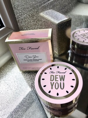 Too Faced Dew You translucent strahlendes Karamell frisch leuchtendes Einstellpulver 9g