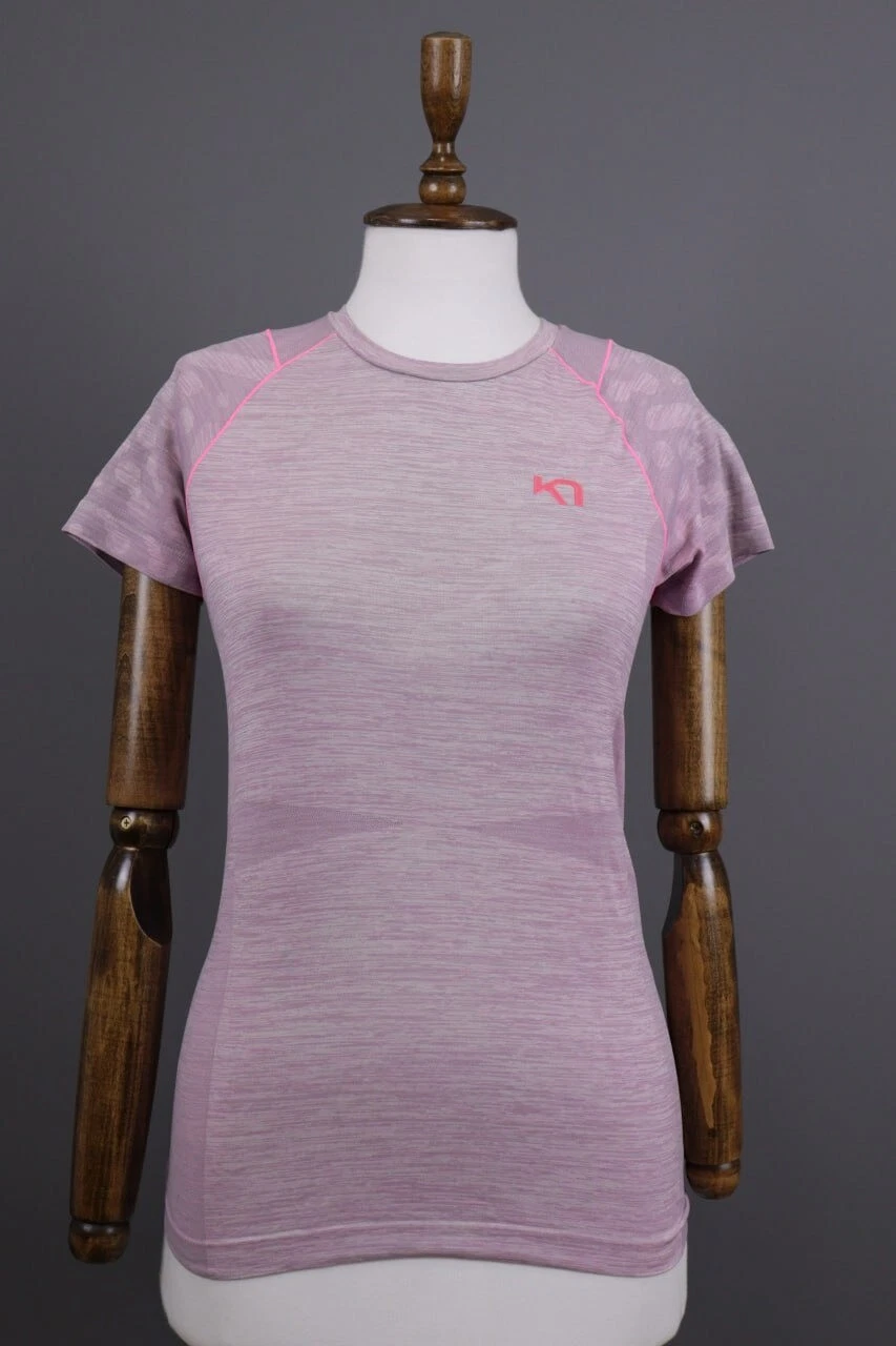 Kari Traa Pink Short Sleeve Top Shirt Base Layer Size S-M
Opens in a new window or tab