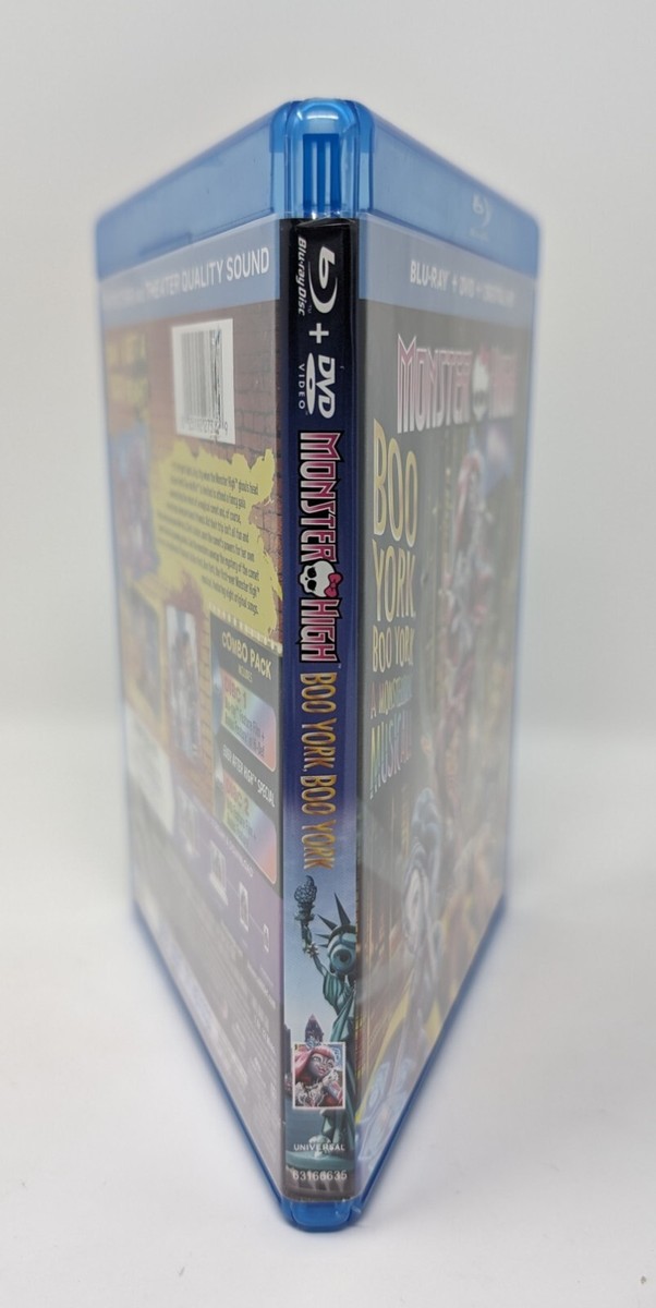Monster High: Boo York, Boo York Musical (Blu-ray, 2015, 2