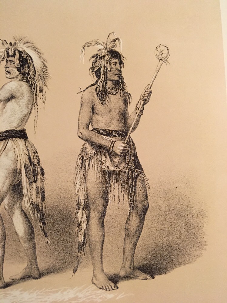 Ball Players, Catlin, Original Lithograph,Limited Edition 1970