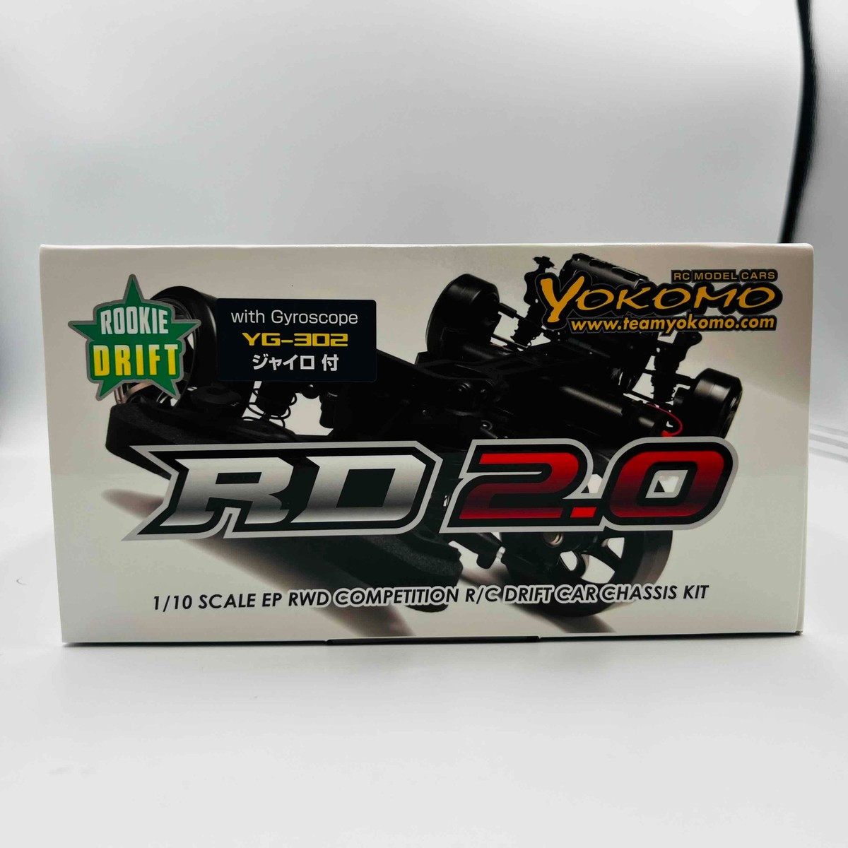 YOKOMO 1/10 Rookie Drift RD2.0 assembly chassis kit (with YG-302V2