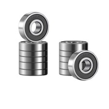 6200 2RS-12Rubber Sealed Miniature deep Groove Ball Bearings 10x30x9mm 