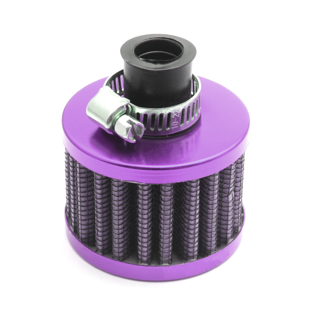 NEW 12mm Cold Air Intake Filter Turbo Vent Crankcase Car Breather Valve