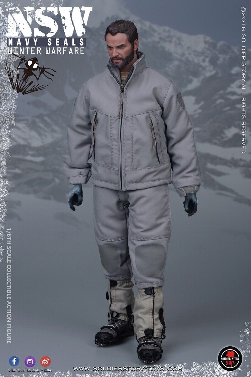 SOLDIER STORY SS109 NSW NAVY SEALS WINTER WARFARE “MARKSMAN” 1/6