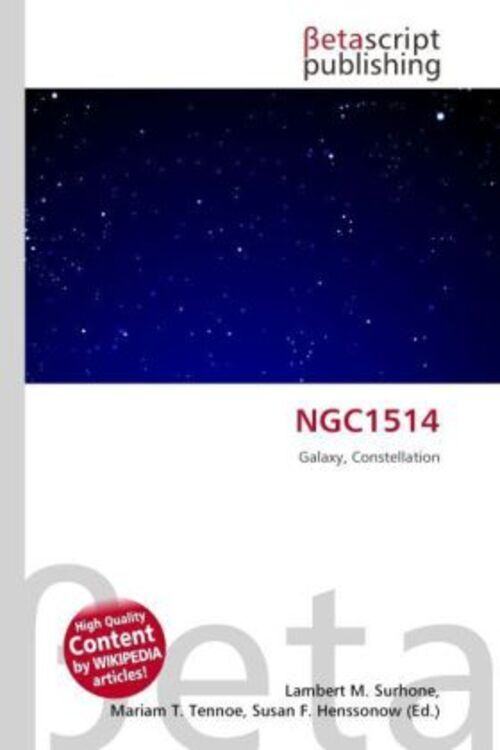 Thumbnail - Ngc1514 Lambert M. Surhone (u. A.) Taschenbuch Englisch Betascript