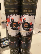 Redesign with Prima Transfer-Fleur Noir