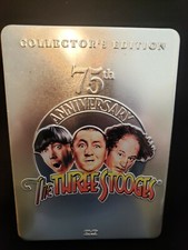 The Three Stooges DVD Box Set -75th Anniversary Collectors Edition Tin - New