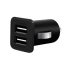 Outlet 12V Dual USB Car Cigarette Lighter Socket Splitter Power Adapter Charger