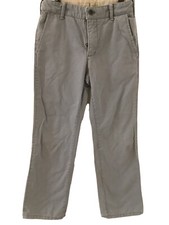 Gap Kids Cargo Khakis Pants Chino 100 Cotton Size 8 Regular Adjustable Waist