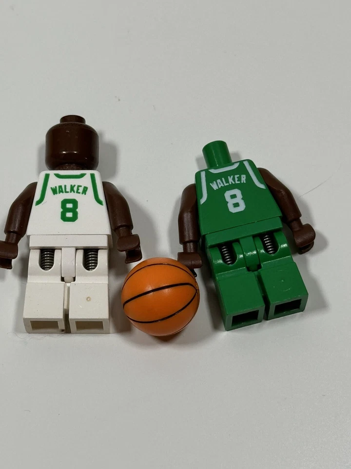 LEGO Baloncesto Deportivo - Raro - NBA Antoine Walker, Boston Celtics #8 Excelente Foto 4 de 4