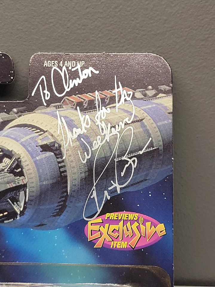 斯蒂芬·富兰克林博士独家首映人偶巴比伦 5 签名亲笔签名  — 第 2/4 张图片