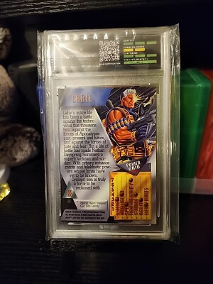 1995 Marvel メタルケーブルゴールドブラスター 1995 Marvel Metal Cable Graded 9 | eBay