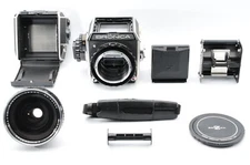 [Near MINT] Zenza Bronica EC 6x6 Film Camera Nikkor H 50mm f/3.5 Lens From JAPAN