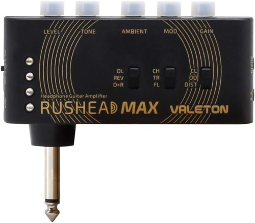 Valeton RH-100 Rushead Max - USB Chargable Portable Pocket Guitar Bass Headphon - Afbeelding 1 van 7